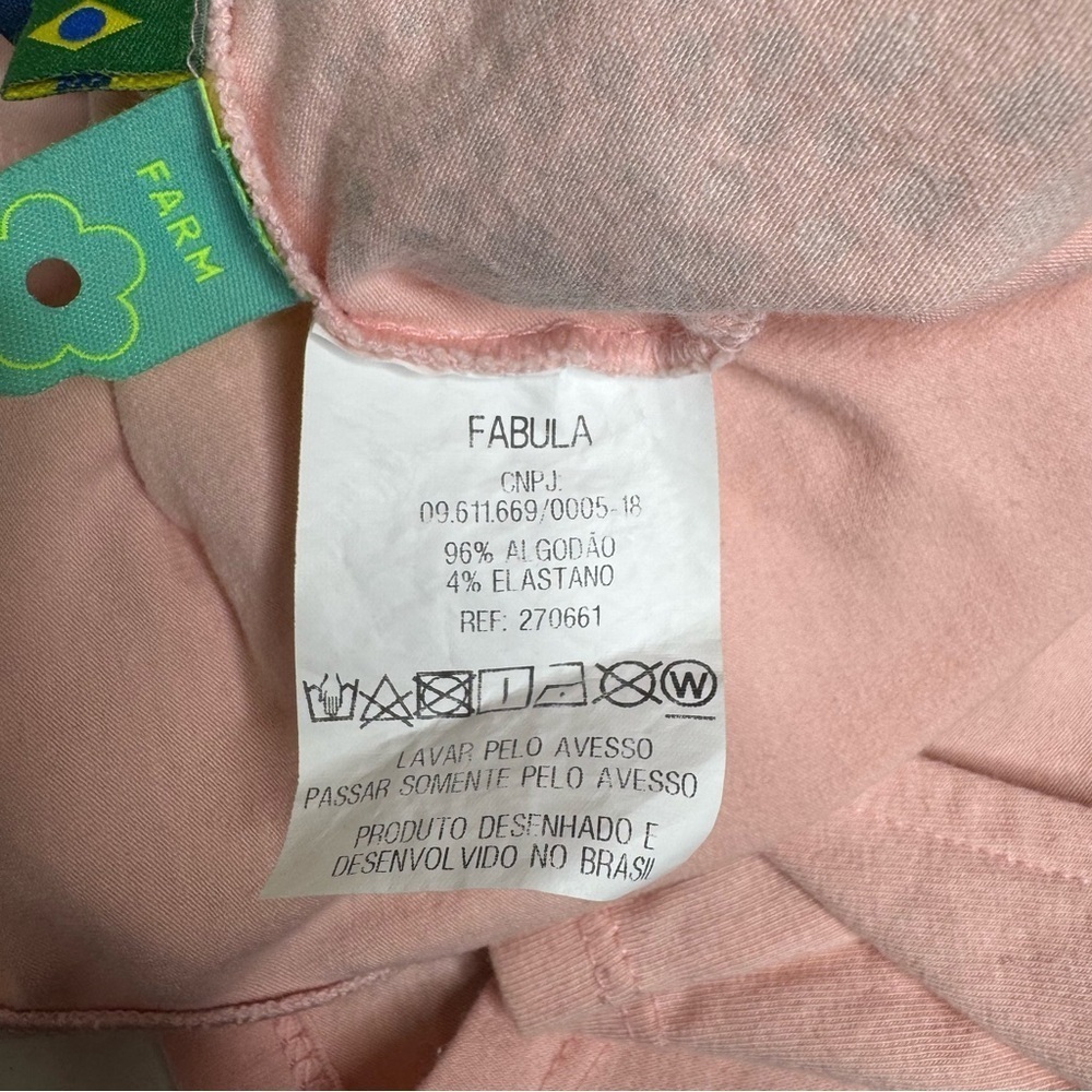Farm Rio Disney Zé Carioca Pink Bodysuit Medium - Picture 9 of 10